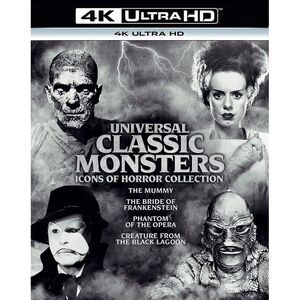 Universal Classic Monsters: Icons of Horror Collection Volume 2  ULTRA HD